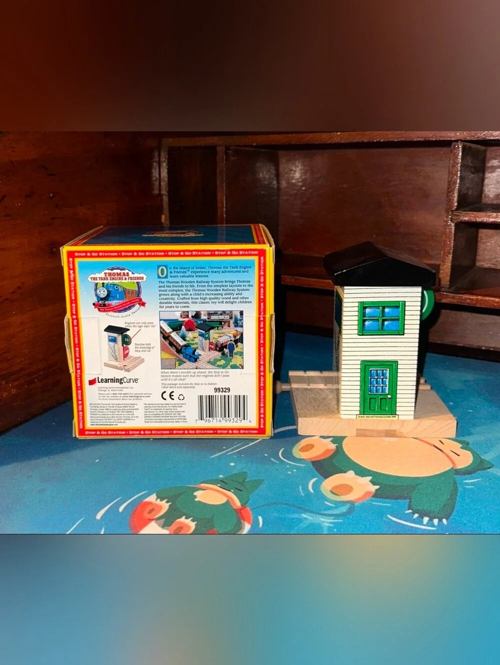 Thomas & Friends Wooden Railway - Train Stop and Go Station 1999 LC99329